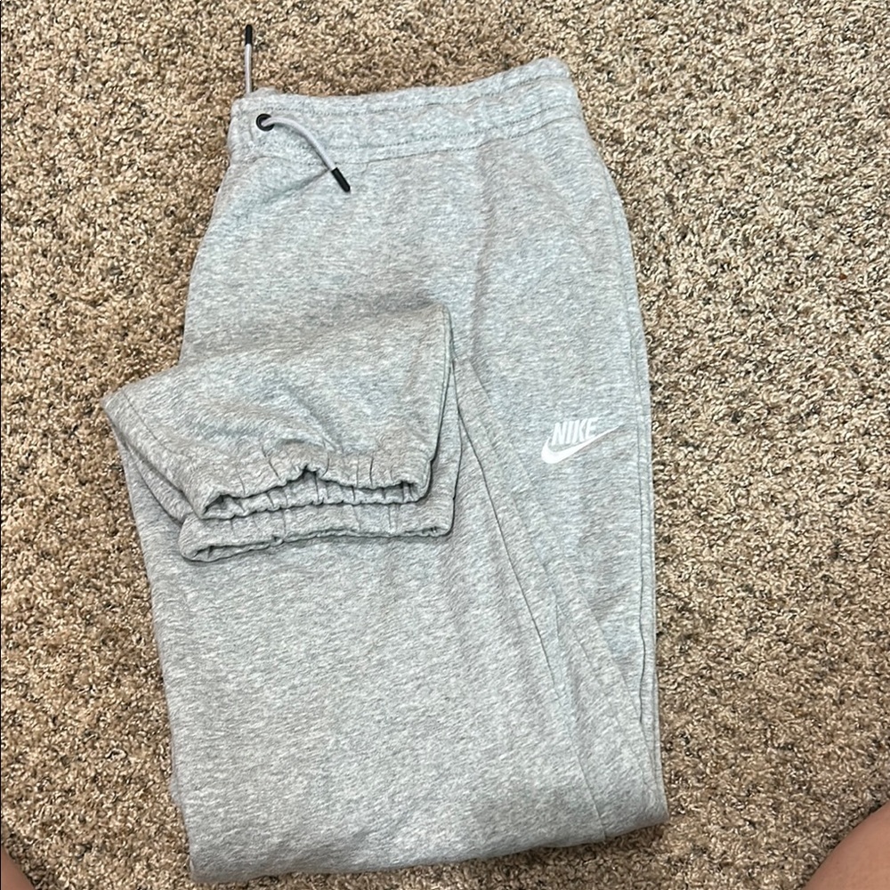 Nike Gray Sweatpants Relaxed Fit Joggers